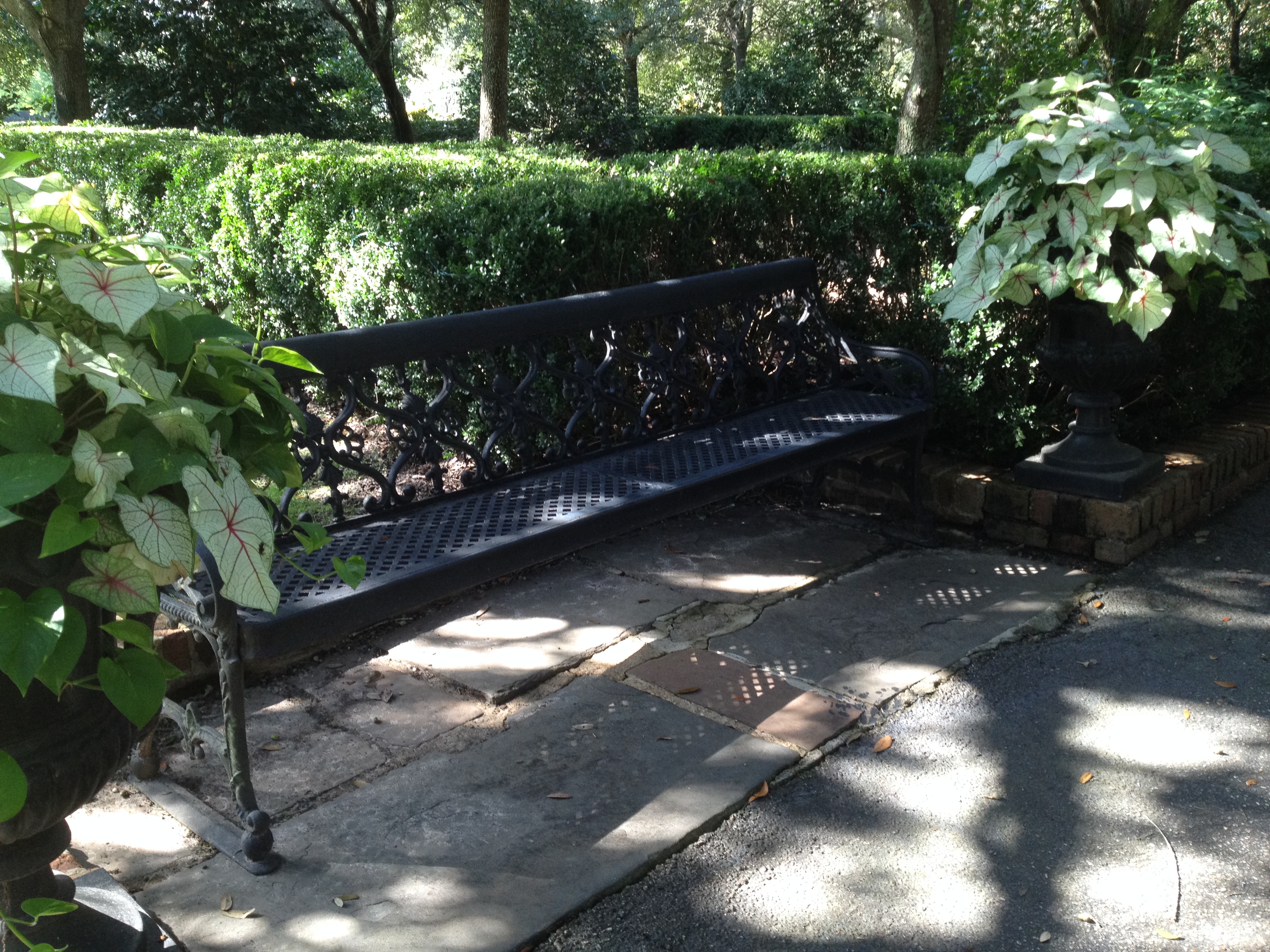 Cast in Iron Ornamentals in Bellingrath Gardens and Home Cast in Iron Ornamentals in Bellingrath Gardens and Home