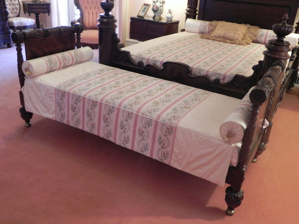 Miss Bessie's day bed, purchased from Miss Ethel Berrey in Mobile.