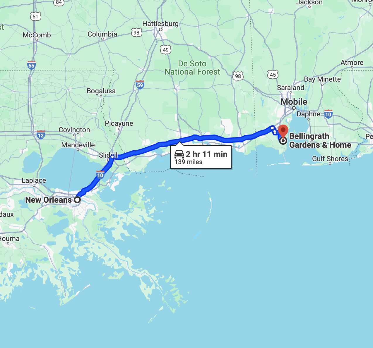 map from new orleans